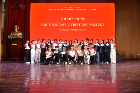 Sinh viên Học viện Tài chính sẵn sàng tranh tài tại Olympic Triết học 2026