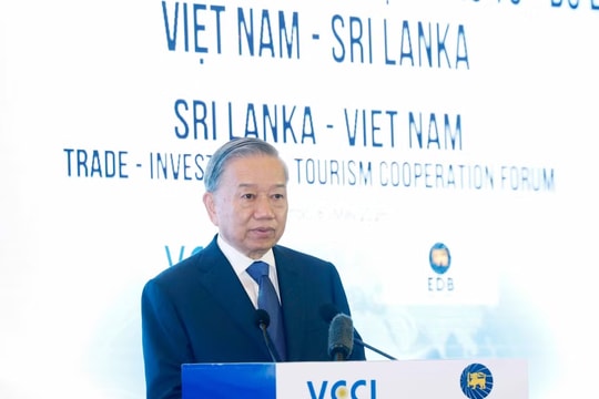 Tổng Bí thư, Chủ tịch nước Tô Lâm dự Diễn đàn doanh nghiệp Việt Nam - Sri Lanka