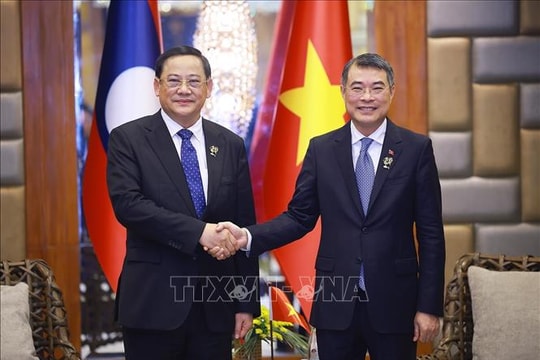 Thủ tướng Lê Minh Hưng tiếp các Thủ tướng Lào, Malaysia