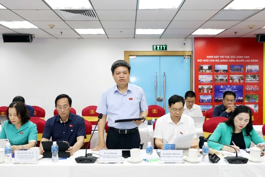 Đoàn khảo sát của Ủy ban Khoa học, Công nghệ và Môi trường làm việc với Tập đoàn Dệt may Việt Nam