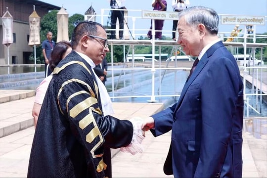 Tổng Bí thư, Chủ tịch nước Tô Lâm hội kiến Chủ tịch Quốc hội Sri Lanka