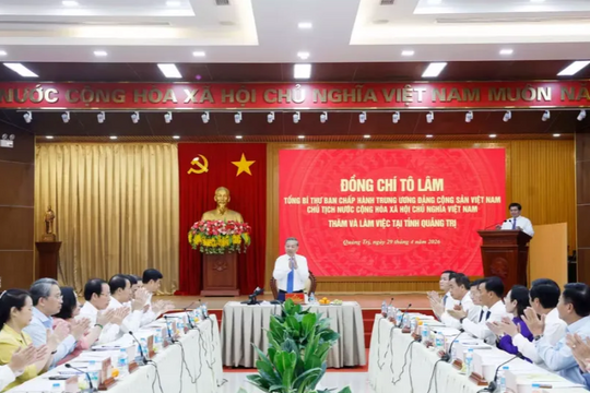 Tổng Bí thư, Chủ tịch nước Tô Lâm: Quảng Trị phải lo đủ trường lớp, để học sinh đến trường