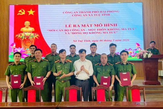 Công an Hải Phòng tiên phong xây dựng “lá chắn” phòng, chống ma túy từ cơ sở
