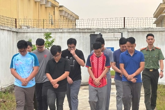 Hà Tĩnh: Bóc gỡ đường dây rửa tiền, tổ chức đánh bạc quy mô lớn, xuyên quốc gia