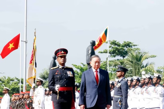 Vietnam’s top leader concludes successful state visit to Sri Lanka