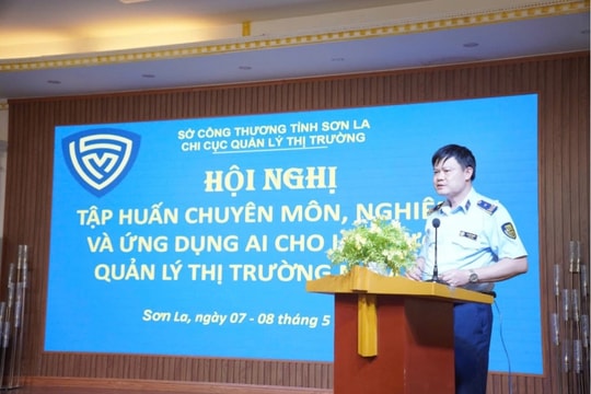 Sơn La: Tập huấn ứng dụng AI cho lực lượng Quản lý thị trường