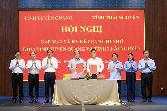Thái Nguyên - Tuyên Quang thúc đẩy liên kết phát triển