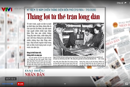 Báo chí toàn cảnh VTV1: Thắng lợi từ thế trận lòng dân