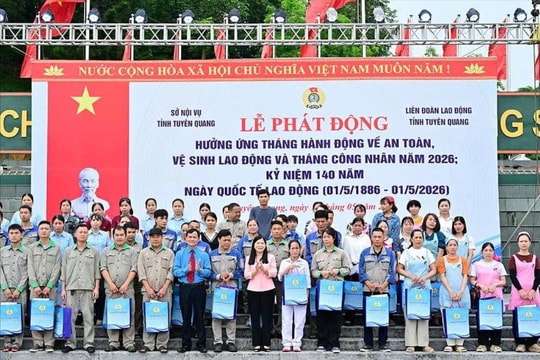 Tuyên Quang phát động Tháng hành động về an toàn, vệ sinh lao động