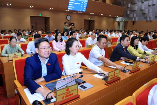 Thông qua dự án xử lý nước thải cho nhiều phường
