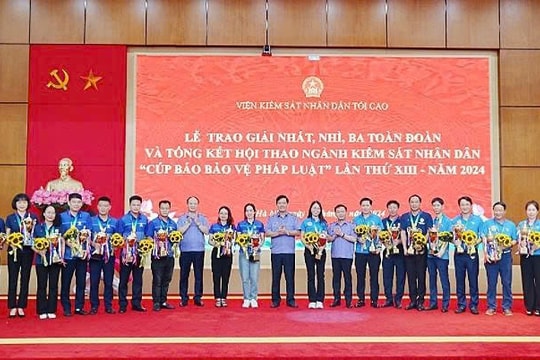 Hội thao ngành Kiểm sát nhân dân - Cúp Báo Bảo vệ pháp luật lần thứ XIV sẽ diễn ra tại Ninh Bình