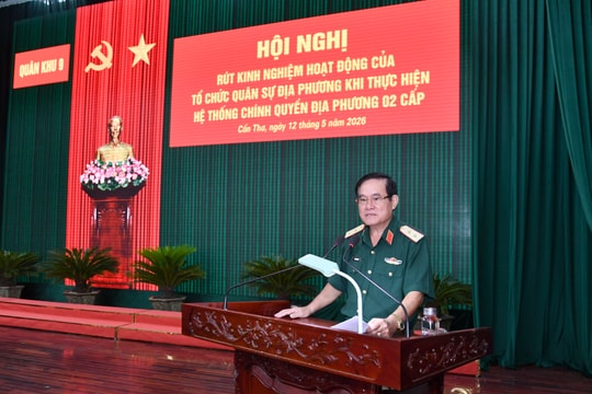Quân khu 9: Nâng cao chất lượng hoạt động quân sự địa phương theo mô hình chính quyền 2 cấp