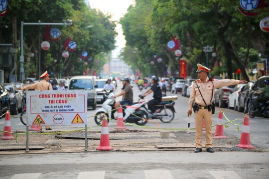 Bảo đảm an toàn giao thông phục vụ các công trình trọng điểm trên địa bàn Hà Nội