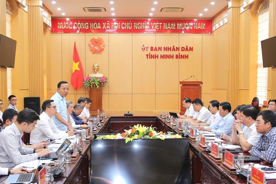 Bộ Công Thương làm việc với Ninh Bình về các dự án điện