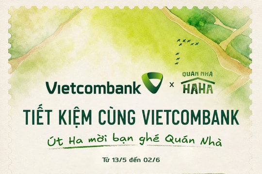 Cơ hội trải nghiệm không gian ghi hình Quán Nhà Haha ngoài đời thực cùng Vietcombank