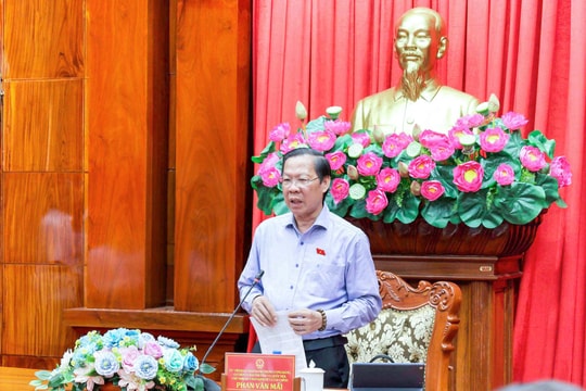 Đoàn giám sát của Ủy ban Kinh tế và Tài chính làm việc với UBND tỉnh Đồng Tháp