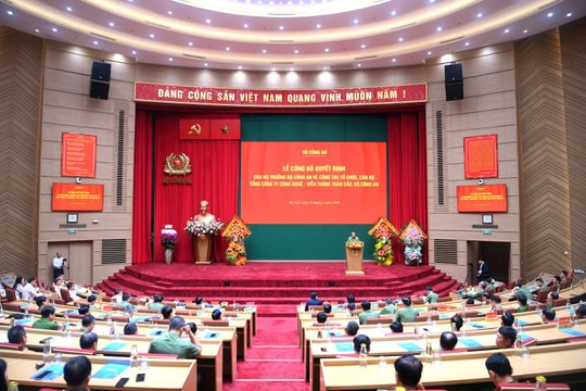 Ra mắt Tổng công ty Công nghệ - Viễn thông Toàn cầu (GTEL) trực thuộc Bộ Công an
