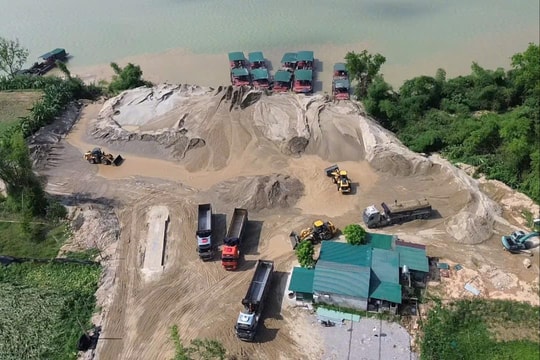 Nghệ An: 11 mỏ đất, cát được phê duyệt phục vụ thi công cao tốc Vinh - Thanh Thủy