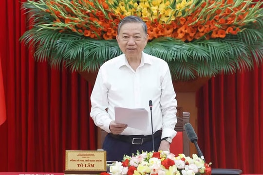 Tổng Bí thư, Chủ tịch nước Tô Lâm chủ trì Phiên họp Ban Chỉ đạo tổng kết 100 năm Đảng lãnh đạo cách mạng Việt Nam
