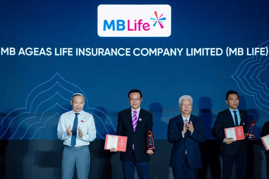MB Life lần thứ 4 được vinh danh giải thưởng rồng vàng