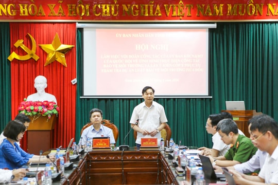 Cần phân cấp thẩm quyền thẩm định báo cáo đánh giá tác động môi trường