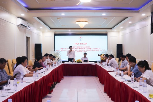 Đánh giá đúng đóng góp của hợp tác xã để hoàn thiện chính sách phát triển