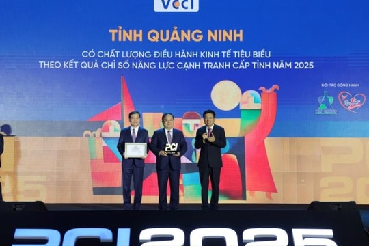 Quảng Ninh bứt phá trong nhóm dẫn đầu hai chỉ số PCI và BPI năm 2025