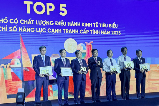 Phú Thọ: Đứng TOP 5 về chỉ số năng lực cạnh tranh cấp tỉnh năm 2025
