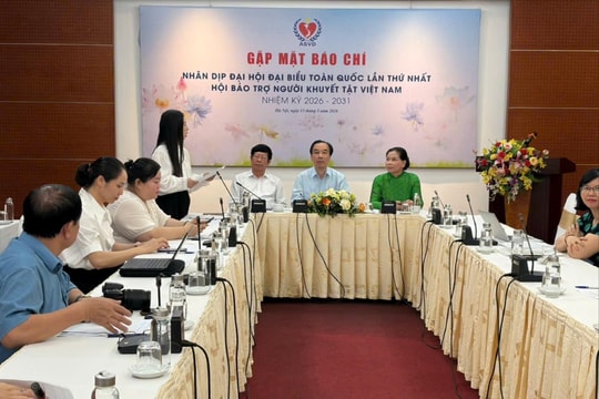 Sắp diễn ra Đại hội đại biểu Hội Bảo trợ người khuyết tật Việt Nam lần thứ I