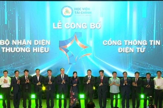 Học viện Tài chính công bố Bộ nhận diện thương hiệu và Cổng Thông tin điện tử mới