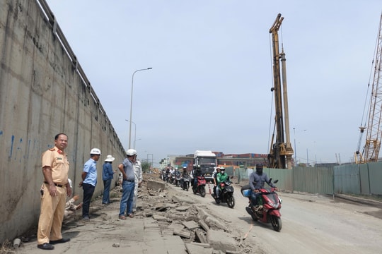 TP. Hồ Chí Minh: Kiểm tra, chấn chỉnh nhiều bất cập về giao thông liên quan thi công Vành đai 3