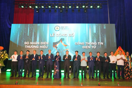 Học viện Tài chính công bố bộ nhận diện thương hiệu mới: Bước chuyển chiến lược trong kỷ nguyên số