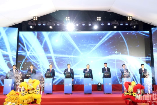 Ninh Bình: Khởi công Dự án Khu Công nghiệp Xuân Kiên giai đoạn I