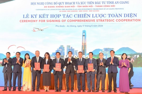 Hội nghị công bố Quy hoạch và Xúc tiến đầu tư tỉnh An Giang 2026
