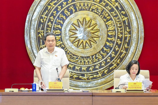 Chủ tịch Quốc hội Trần Thanh Mẫn làm việc với Thường trực Ủy ban Văn hóa và Xã hội