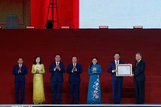 Tổng Bí thư, Chủ tịch nước Tô Lâm dự Lễ công bố Nghị quyết của Quốc hội về thành lập thành phố Đồng Nai
