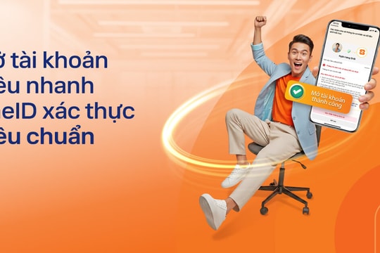 SHB tích hợp xác thực sinh trắc học qua VNeID: Mở tài khoản trực tuyến không cần NFC