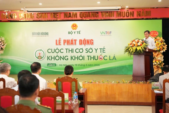 Phát động cuộc thi "Cơ sở y tế không khói thuốc lá" lần II