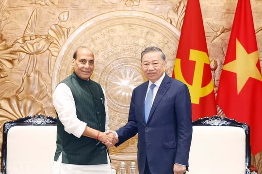 Top Vietnamese leader calls for stronger and more effective defence cooperation with India