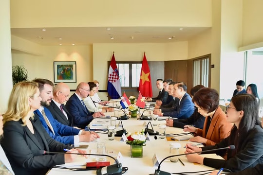 Vietnam always treasures bilateral relations with Croatia: FM