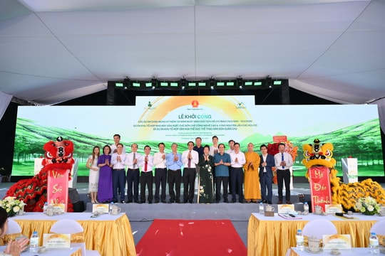 Thái Nguyên: Khởi công các dự án chào mừng kỷ niệm 136 năm Ngày sinh Chủ tịch Hồ Chí Minh