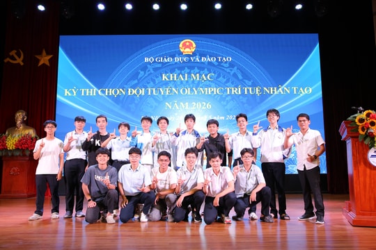 Hàng ngàn thí sinh tranh tài tại kỳ thi chọn Đội tuyển Olympic Trí tuệ nhân tạo năm 2026