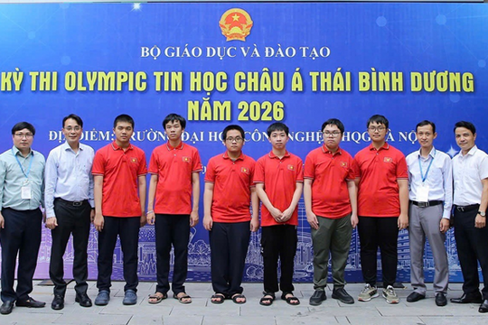 Việt Nam đứng thứ 2 toàn đoàn, đồng hạng Nhật Bản tại Olympic Tin học Châu Á Thái Bình Dương 2026