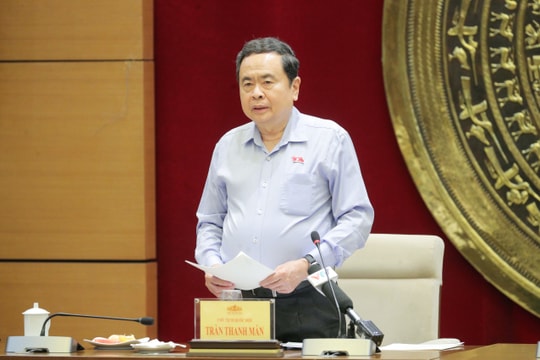 Chủ tịch Quốc hội Trần Thanh Mẫn: Chủ động rà soát pháp luật trong lĩnh vực dân tộc, chỉ rõ điểm nghẽn và kiến nghị cụ thể