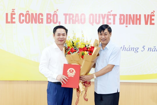 Ủy ban Công tác đại biểu trao quyết định về công tác cán bộ