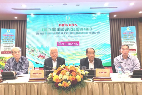 Cơ chế tài chính toàn diện cho nông nghiệp