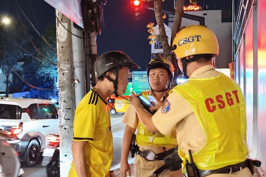 TP. Hồ Chí Minh: Xử lý vi phạm hành chính với nhiều trường hợp vi phạm về nồng độ cồn