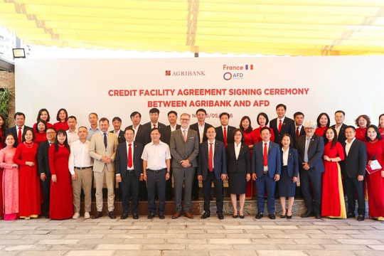 Agribank và Cơ quan Phát triển Pháp ký Hợp đồng tín dụng Hạn mức tài chính khí hậu