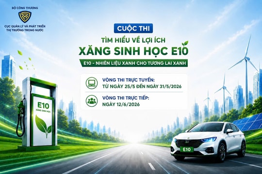 Nhiều giải thưởng cho cuộc thi “Tìm hiểu lợi ích của xăng sinh học E10”