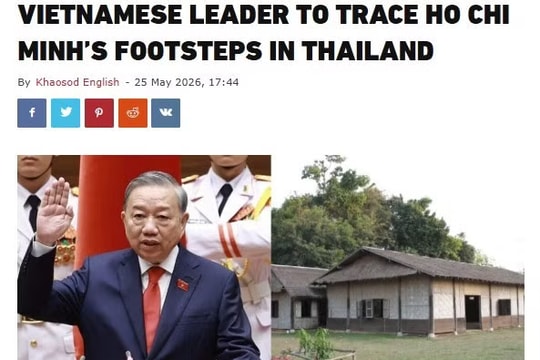 Thai newspaper highlights historic significance of top Vietnamese leader’s upcoming visit to Udon Thani